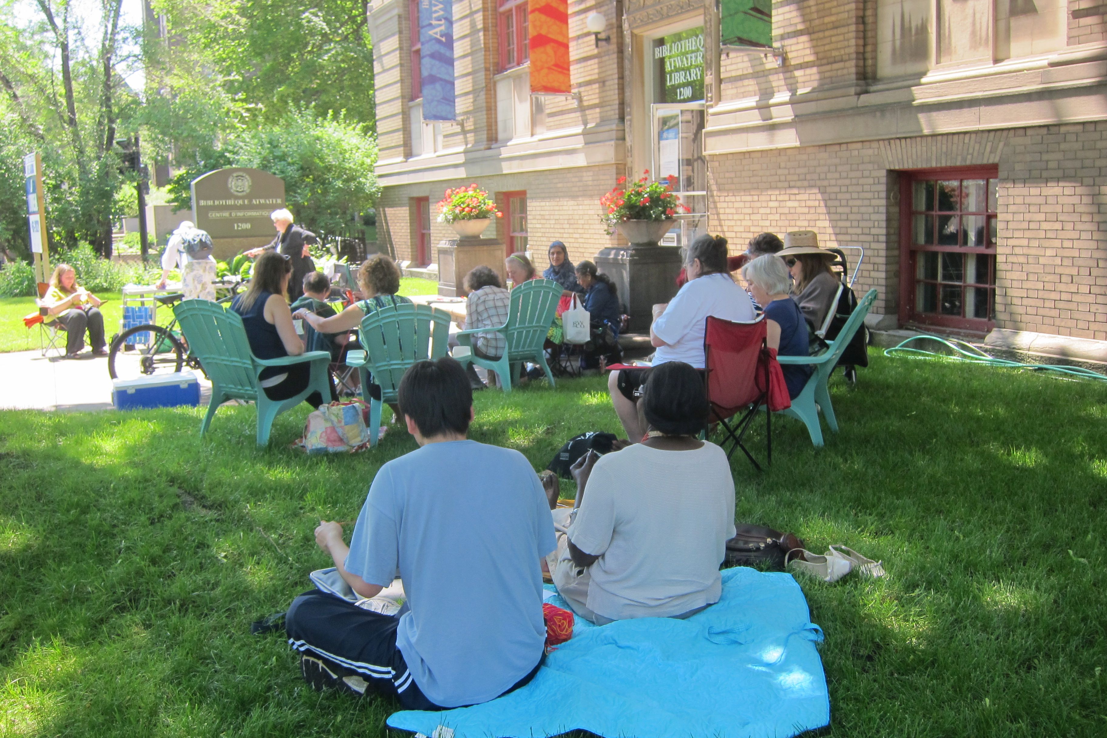 Knitting Participants